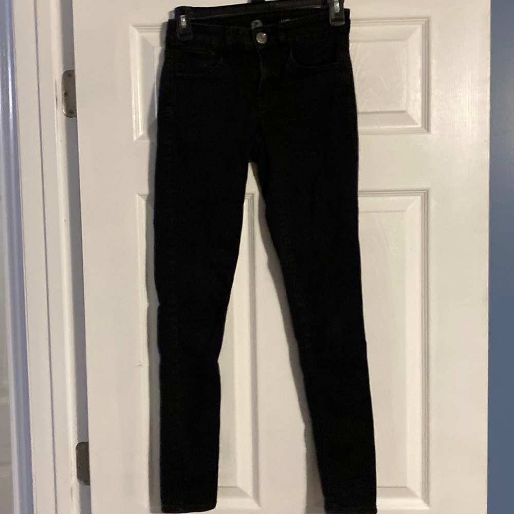 Black skinny jeans. Size 1